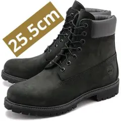 【Timberland】ウォータープルーフブーツ メンズ ブラック 25.5cm