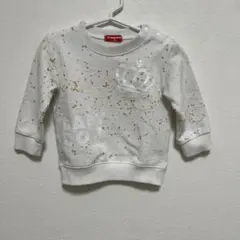 BABYDOLL トレーナー 80サイズ ホワイト