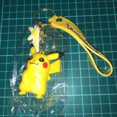 ポケモン　ピカチュウ　ラバーキーホルダー　マスコット