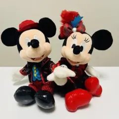 ディズニー ミッキー＆ミニー ペアぬいぐるみ 磁石付き 結婚式 ウェルカムドール