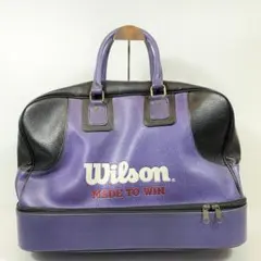 『Wilson』ウィルソン ボストンバッグ レザー ゴルフ 2層式 大容量のサムネイル