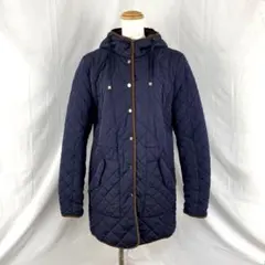 ネイビー キルティングジャケット