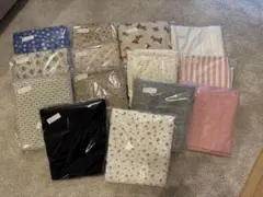 ニット生地　合計11m以上　Rick Rack・CHECK&STRIPE等