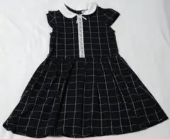 3can4on★ワンピース 130cm★黒 フォーマル ワールド