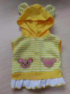 メルちゃんサイズ くまさんパーカー