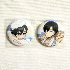 ブルーロック　極楽湯　和紙風缶バッジ　お風呂ver.　糸師凛　②
