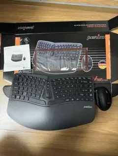 perixx エルゴノミクス ワイヤレスキーボード、マウスセットのサムネイル