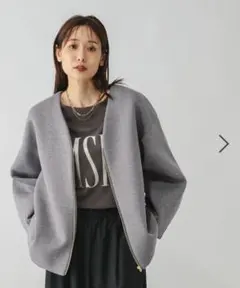 ダンボールノーカラージャケット/579497