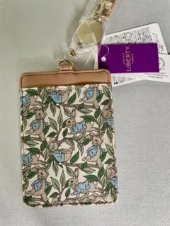 アフタヌーンティー リバティピーターラビットリール付きパスケース新品未使用品