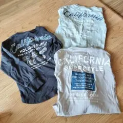 Underwraps 刺繍 ロンT ロングTシャツ 120 3点セット