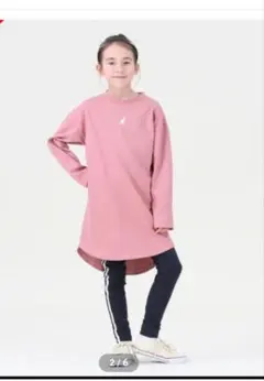 新品　ライトオン　KANGOL Tシャツ 105 ピンク　女の子　ワンピースのサムネイル