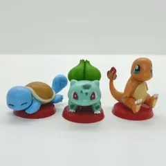 チョコエッグ　ポケットモンスター　旅立ちの3匹　フシギダネ　ヒトカゲ　ゼニガメ