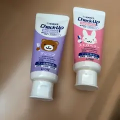 LION DENT Check-Up kodomo 歯磨き粉 2本セット