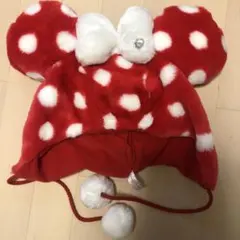ディズニー ファンキャップ ミニー ドット　水玉