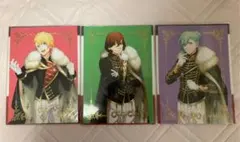 うたプリ　来栖翔　寿嶺二　美風藍トレーディングA5スタンドポストカード　ベジプリ