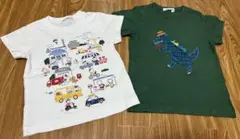 ファミリア　tシャツセット　100,110 美品
