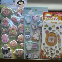 こびとづかん　ベイマックス　たまごっち　シールセット　正規品