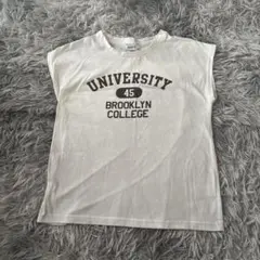 NAVY. Brooklyn College ロゴ 半袖Tシャツ 160のサムネイル