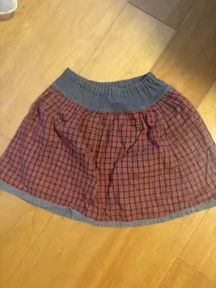 familiarスカート 120 リバーシブル