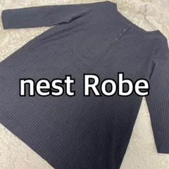 nest Robe ネストローブ ストライプ柄 2way チュニック ワンピース