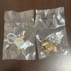 サンリオ ゆるっとめじるしアクセサリー ウサハナ くろうさ