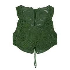 2026年最新】MAME kurogouchi コード刺繍 ベストの人気アイテム - メルカリ