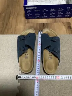 BIRKENSTOCK Zurich スエード サンダル ネイビー 38 - メルカリ