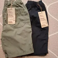 UVカットハーフパンツ　無印良品　キッズ　110