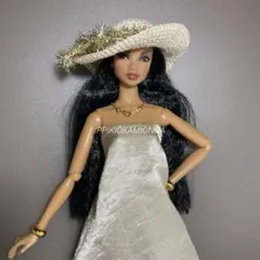 コレット バービー ポピーパーカー リボン付き帽子 ゴールドラメ ゴールド