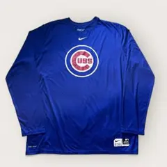 NIKE ロングTシャツ MLB カブス AUTHETIC ドライフィット