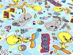 ★KOKKA★TWEETY★廃盤★cute★虹★生地幅×50cmぐらい