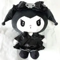 サンリオ　真夜中のメロクロ　クロミ　ビッグポーチ　ぬいぐるみ　【新品】