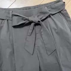 HK WORKS LONDON ウエストリボンパンツ カーキパンツ　Mのサムネイル