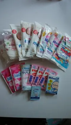 新生児 オムツ 母乳パッド 短肌着 セット