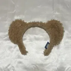 ダッフィーカチューシャ ベージュ