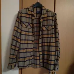 patagonia オーガニックコットンネルシャツ S
