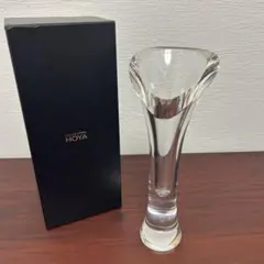 HOYA MUSEUM CRYSTAL フラワーベース 花瓶 箱付き