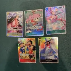 ワンピースカードゲーム キャラクターカード 5枚セットのサムネイル