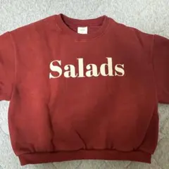 【複数回着用】韓国子供服 digreen salads mtm レッド M