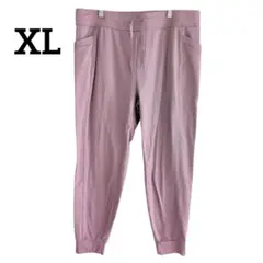 32°HEAT XL ジョガーパンツ ピンク シンプル 無地 ストレッチ