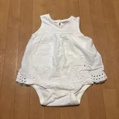 Baby GAP 白レース　90サイズ　ロンパース　タンクトップ