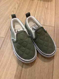 Vans オリーブグリーン スリッポン