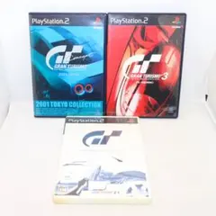 【PS2】ソフト 3点 グランツーリスモ3/4/コンセプト