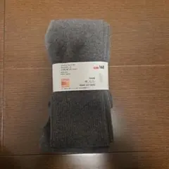 ユニクロ　HEATTECH リブレギンス グレー 160　新品未使用