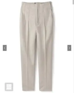 GRL スエードハイウエストセンタープレスパンツ[dk936]