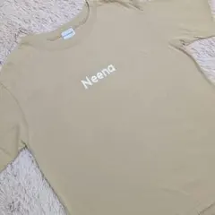 BLUE LAKE MARKET Neenaロゴ Tシャツ　 ベージュのサムネイル