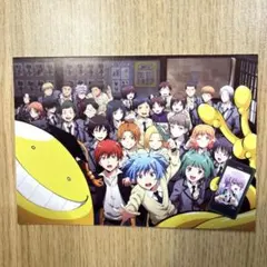 映画 暗殺教室 みんなの時間 入場者特典 アルバム風両面イラストカード
