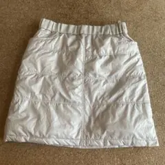 ホワイトキルティングスカート Mサイズ