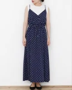 アーバンリサーチ　Sonny Label ドット柄 キャミワンピース　水玉のサムネイル