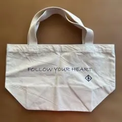 トートバッグ FOLLOW YOUR HEART 新品未使用